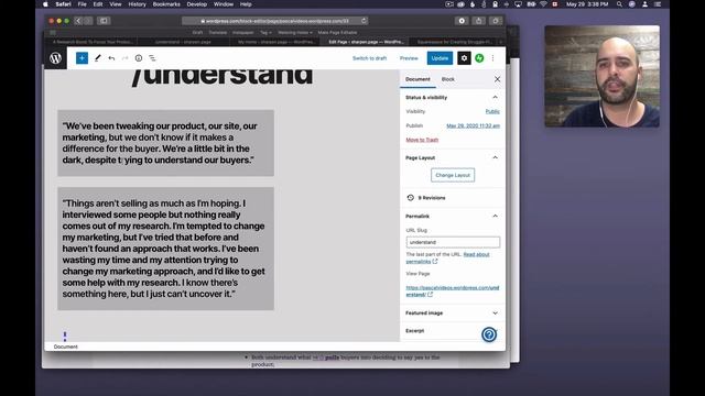 Wordpress' Block Editor for Creating Struggle-First Pages смотреть онлайн