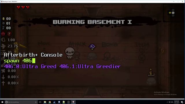 Binding of Isaac: Afterbirth+ Console Shit смотреть онлайн