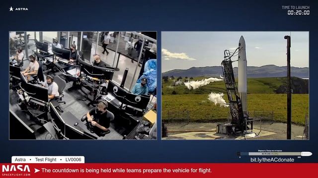 [ОТМЕНА] Трансляция запуска Astra с Аляски (STP-27AD1) смотреть онлайн
