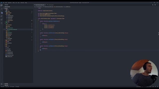 PHP/Symfony: Event suscriber & les logs смотреть онлайн