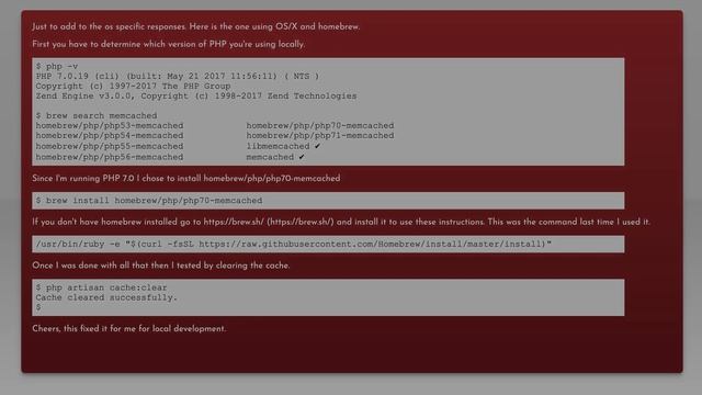 Class Memcached Not Found Lumen 5.4 смотреть онлайн