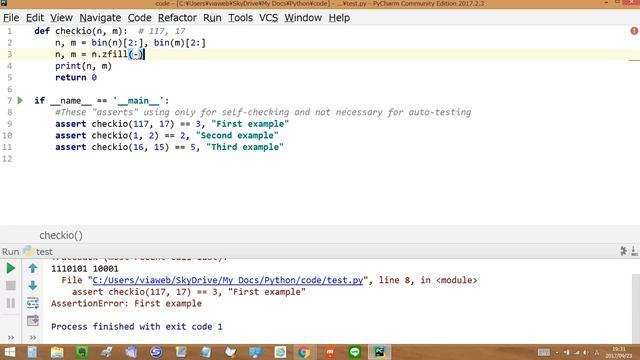 #004-007 Python check.io マラソン The Hamming Distance смотреть онлайн