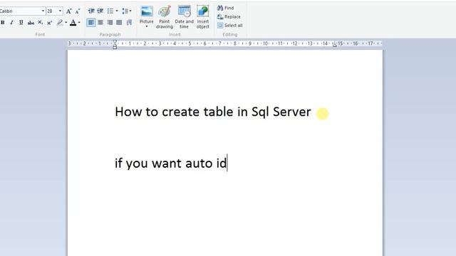 create table in sql server смотреть онлайн