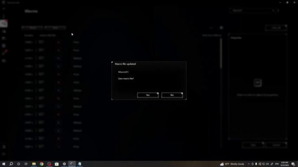 How to Create & Assing Macro in Asus ROG Chakram?