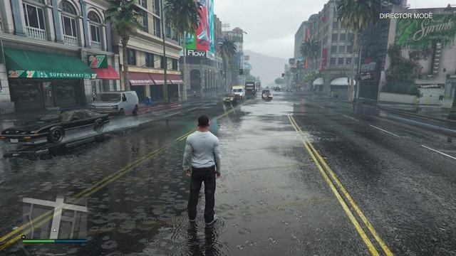 GTA 5 Next Gen Remastered Ray Tracing UPDATE | Insane RAIN & NIGHT Graphics! PS5 смотреть онлайн