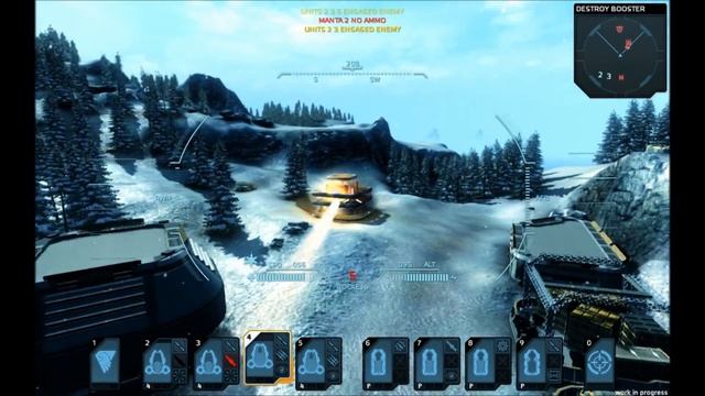 Carrier Command Gaea Mission assault on Lingard (BETA footage) смотреть онлайн