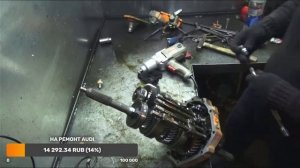 Toyota Land Cruiser 105.Ремонт  коробки передач.