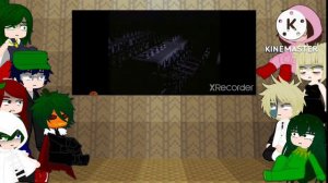 MHA React to The Fnaf VHS Tapes