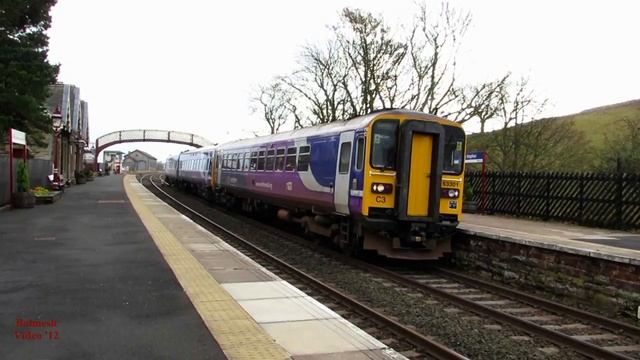 Freight Trains on the Settle and Carlisle Railway. смотреть онлайн