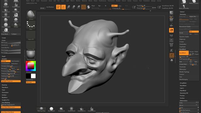 025 ZBrush Hard Surface Basic Brushes смотреть онлайн
