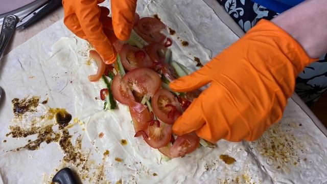 ?МУЖ НА КУХНЕ: огромная шаурма! смотреть онлайн