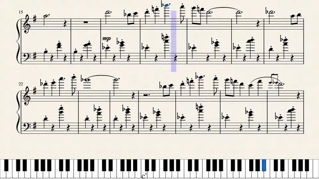 Snowy from Undertale Piano Tutorial with Sheet Music смотреть онлайн
