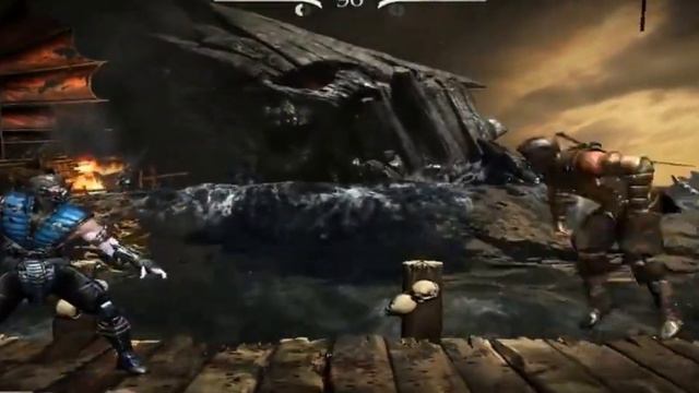 Mortal Kombat X Scorpion vs Sub Zero Gameplay смотреть онлайн