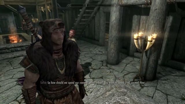 Epic fail of Stormcloaks Jarl of Morthal. Skyrim Anniversary Edition смотреть онлайн