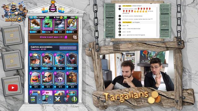 Les Targalians font des FIGHTS sur CLASH ROYALE смотреть онлайн