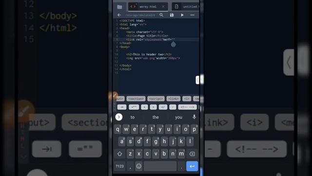 Html tutorial || How to use trebedit App on Android to code website. смотреть онлайн