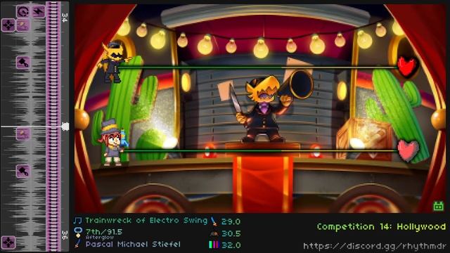 Rhythm Doctor Level Editor - Trainwreck of Electro Swing смотреть онлайн