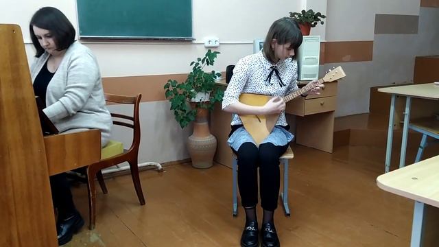 Станкевич Ксения А Андреев Полонез№1, А Андреев Румынская песня и чардаш смотреть онлайн