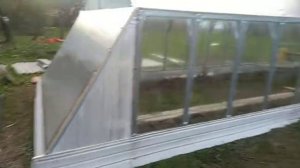 Теплица с раздвижной крышей!!!