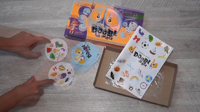 Игра Двойные картинки - Аналог Доббль. Обзор за минуту смотреть онлайн