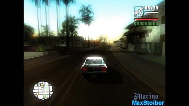 GTA San Andreas Ford Mustang Twin Turbo HD смотреть онлайн