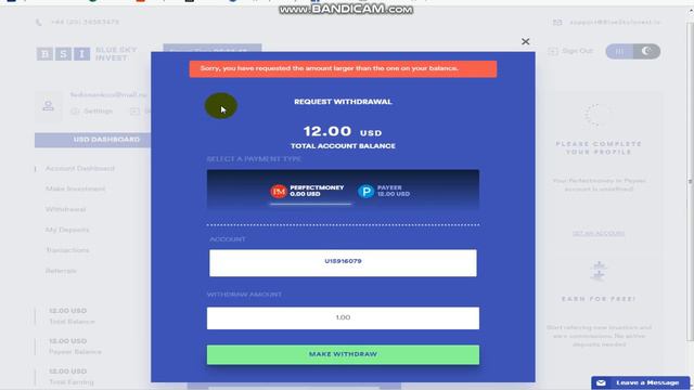 КАК ЗАРАБАТЫВАТЬ 12$БАКСОВ В ДЕНЬ ! BLUTSKYINVEST ПЛАТИТ МГНОВЕННЫЕ ВЫПЛАТЫ ! НОВОСТИ от 10.01.19. смотреть онлайн
