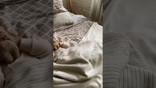 Детское одеяло | ￼хлопковый плед для новорожденных #длядетей #подарки #shorts #russia смотреть онлайн