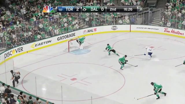 NHL 15 Gameplay (Xbox One): Stars vs Maple Leafs - (Full Game) смотреть онлайн
