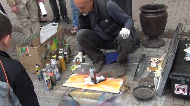 Москва Арбат Художник смотреть онлайн