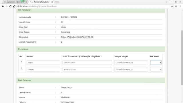 Source Code Aplikasi e-Ticketing Travel (Mirip Web KAI) смотреть онлайн