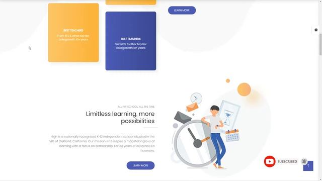 IvyPrep Education and School WordPress Theme Lance Budi смотреть онлайн