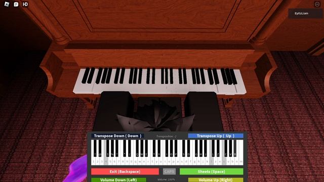 Unravel - Tokyo Ghoul (In Roblox Piano) смотреть онлайн