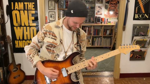 Funk jam on my Cort G290 FAT! Sound test. смотреть онлайн