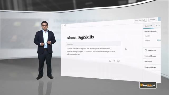41 - Full screen editing - WordPress in Urdu Hindi by DigiSkills смотреть онлайн