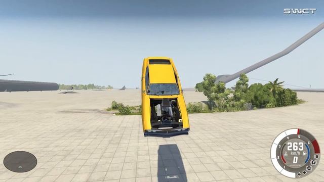 Real Cars Crash High Speed Jumps (High Speed Fails) -BeamNG Drive смотреть онлайн