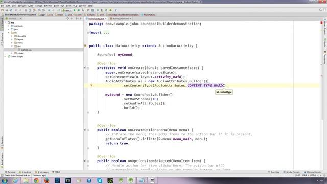 Learn Android Studio: (14) How to play sounds using SoundPool.builder смотреть онлайн