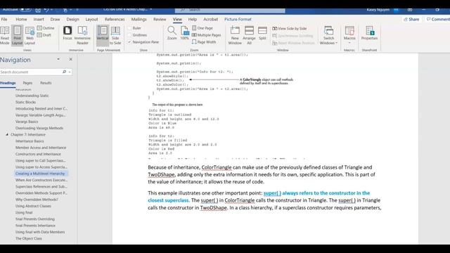 CIS18A Week 4 Part 3: Inheritance, Overriden methods, final смотреть онлайн