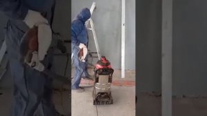 Штробление стен болгаркой без пыли