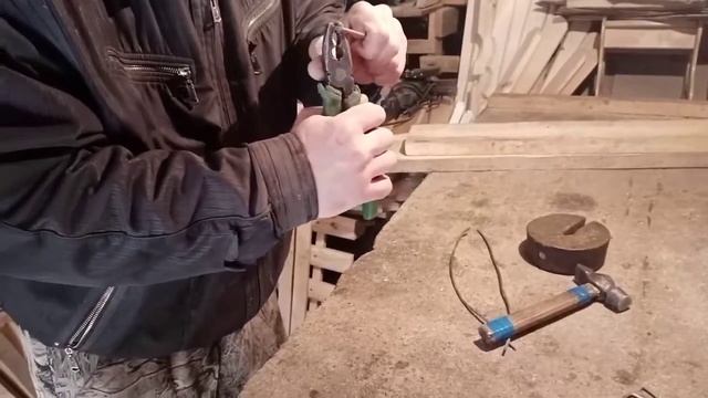 Крючок для калитки своими руками смотреть онлайн