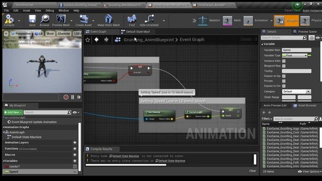 UE4 | WIP Giving life to an enemy смотреть онлайн