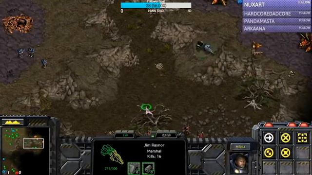 Starcraft (1998) - Terran Campaign - Mission #2 - Backwater Station - 1080p смотреть онлайн