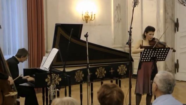 F. M. Veracini Sonata for violin and basso continuo / Marta Abraham violin смотреть онлайн