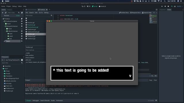 How to make a Simple RPG Textbox in Godot смотреть онлайн