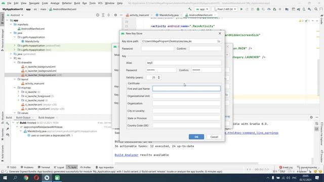 Как скомпилировать или сбилдить приложение на Android Studio смотреть онлайн