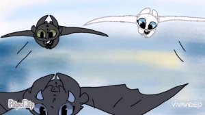 Беззубик и дневная Фурия 3 часть.