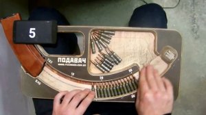 Зарядка магазина АК за 10 секунд с помощью Подавача