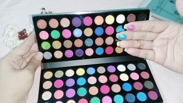 Irresistible Eyeshadow Pallete Review || Romantic Colour Eyeshadow Palette