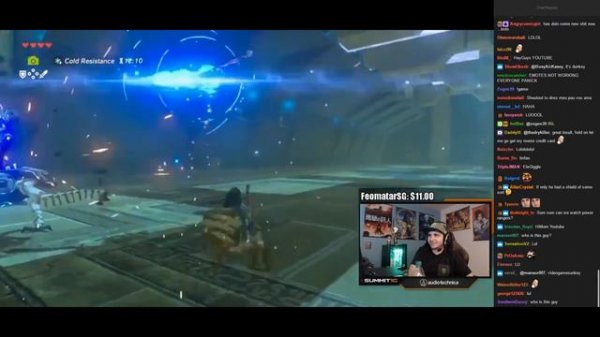 SUMMIT1G REACTS TO Legend of Zelda Donkey Breath by videogamedunkey