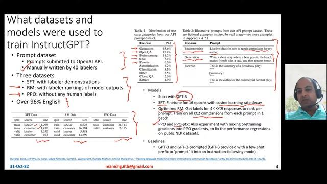 OpenAI InstructGPT: Training language models to follow instructions with human feedback смотреть онлайн
