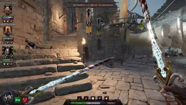 Warhammer: Vermintide 2. Играем на различных сборках эльфа ( следопыт) смотреть онлайн
